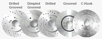 MTEC Front Brake Disc Set  - XJ6 4.0 (X300) - Panthera Performance Supplies