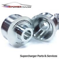 Powerhouse Jaguar XJR 4.2 Supercharger Upper Pulley (X350) - Panthera Performance Supplies